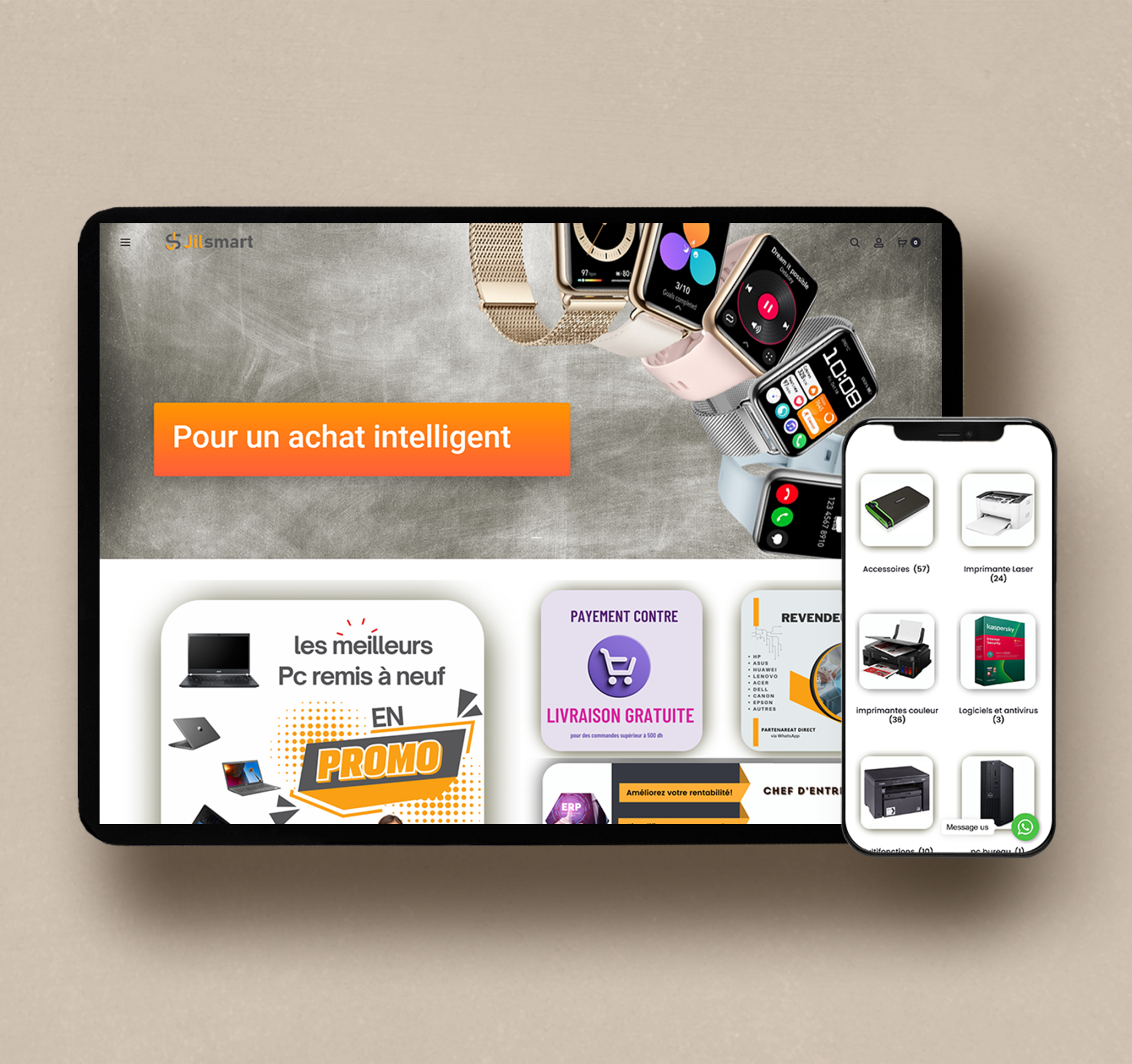 Jilsmart – ecomerce platforme
